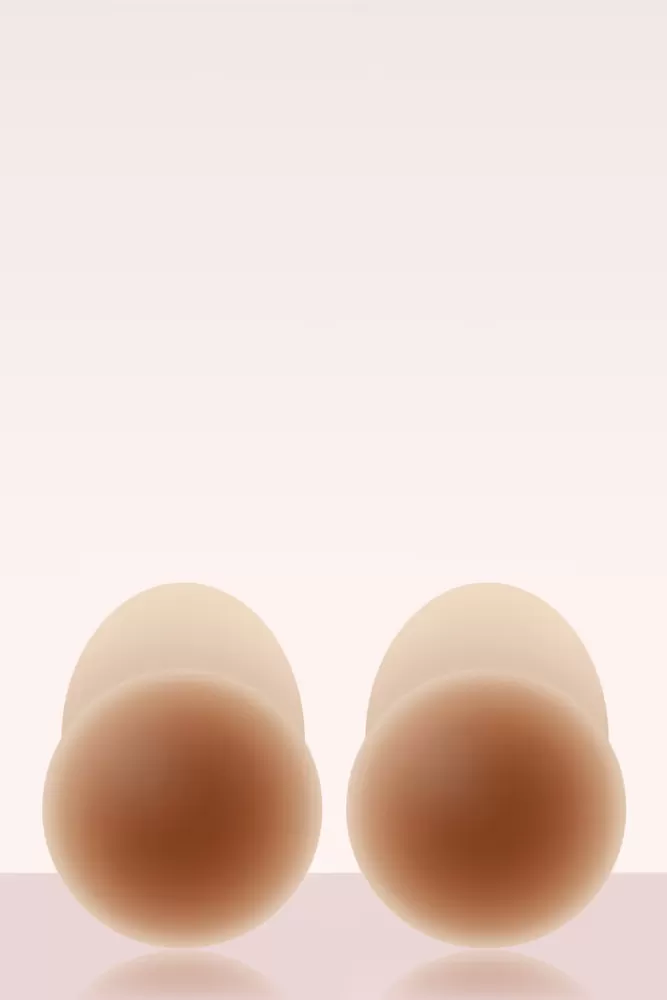 Club L London No-Show Extra Lift | NOOD Lifting Nipple Covers 4 Inch No.7 NO.7BRONZE Clearance